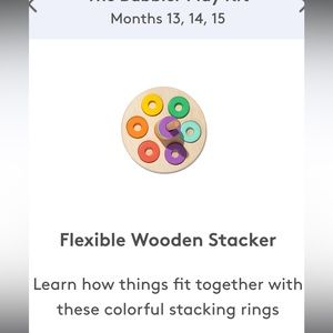 Lovevery ring stacker